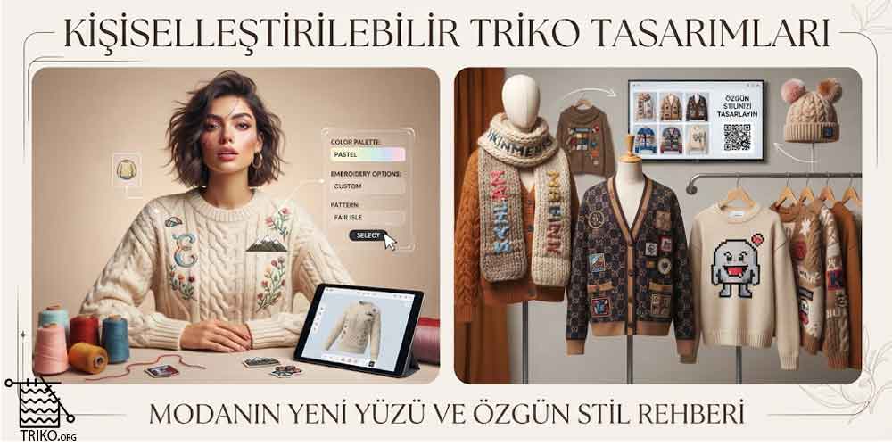 Kişiselleştirilebilir Triko Tasarımları
